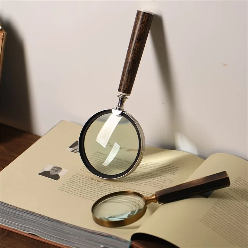 Magnifying Glass for Kids Seniors Handheld Magnifier Magnifying Lens Loupe for Reading Science Nature Exploration Lupa