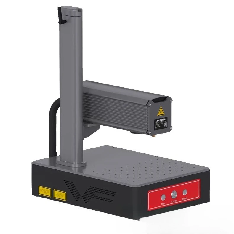 Small desktop laser marking machine metal hardware wooden carton date integrated portable laser inkjet printer