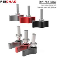 Mini Handle Adjustable M5 Screw Hand Clamping Knob Tighten Manual Wrench Lock Adapter for GoPro Insta360 DSLR Camera Thumb Screw