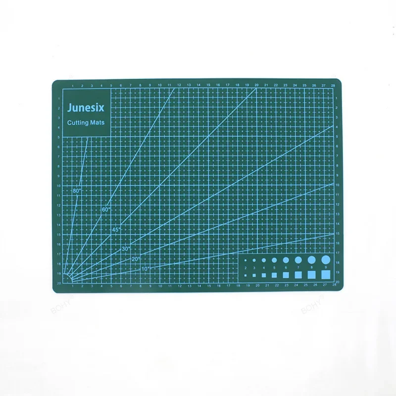 A4 Cutting Mat 2-sided Paper Cutting Pad Patchwork Sewing Manual Knife Engraving Leather Rubber Stamp 3mm Thickness