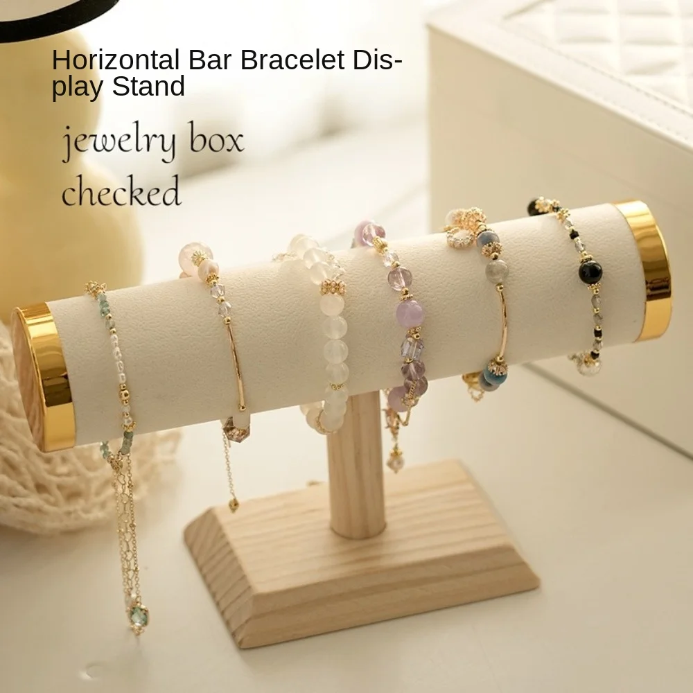 حامل عرض سوار تي بار للنساء ، طوق شعر ، ساعة ، قلادة ، مجوهرات ، رف سلسلة ، ذهب إبداعي ، منظم إسورة ، جديد