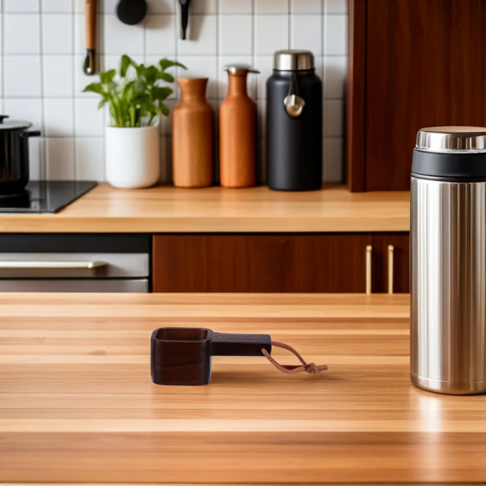 

Coffee Bean Measuring Scoop 10G Wooden Tea Spoon For Loose Tea Espresso Condiments Small Reusable Kitchen Utensil Solid Wood