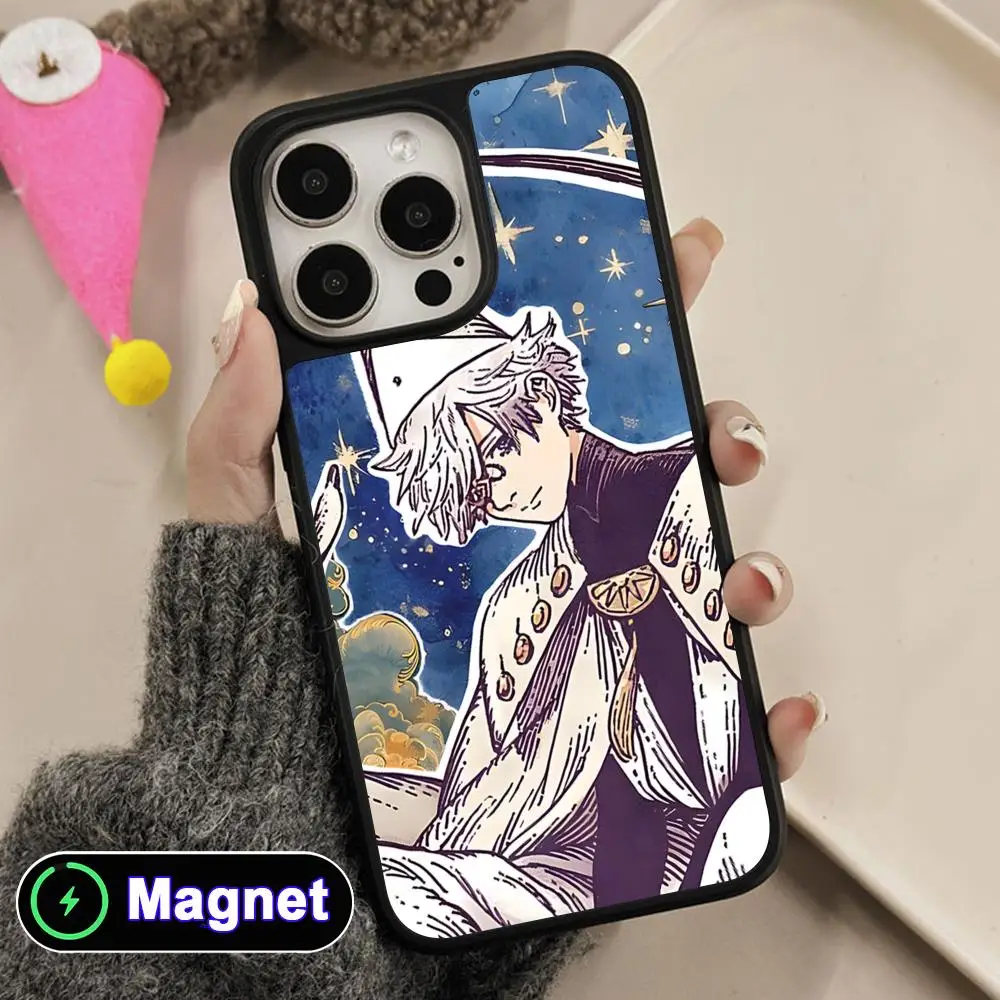 

Witch Hat Atelier Qifrey Phone Case for iPhone 17 16 15 14 13 12 11 Air Pro Max Plus Matte Surface Magsafe Cover