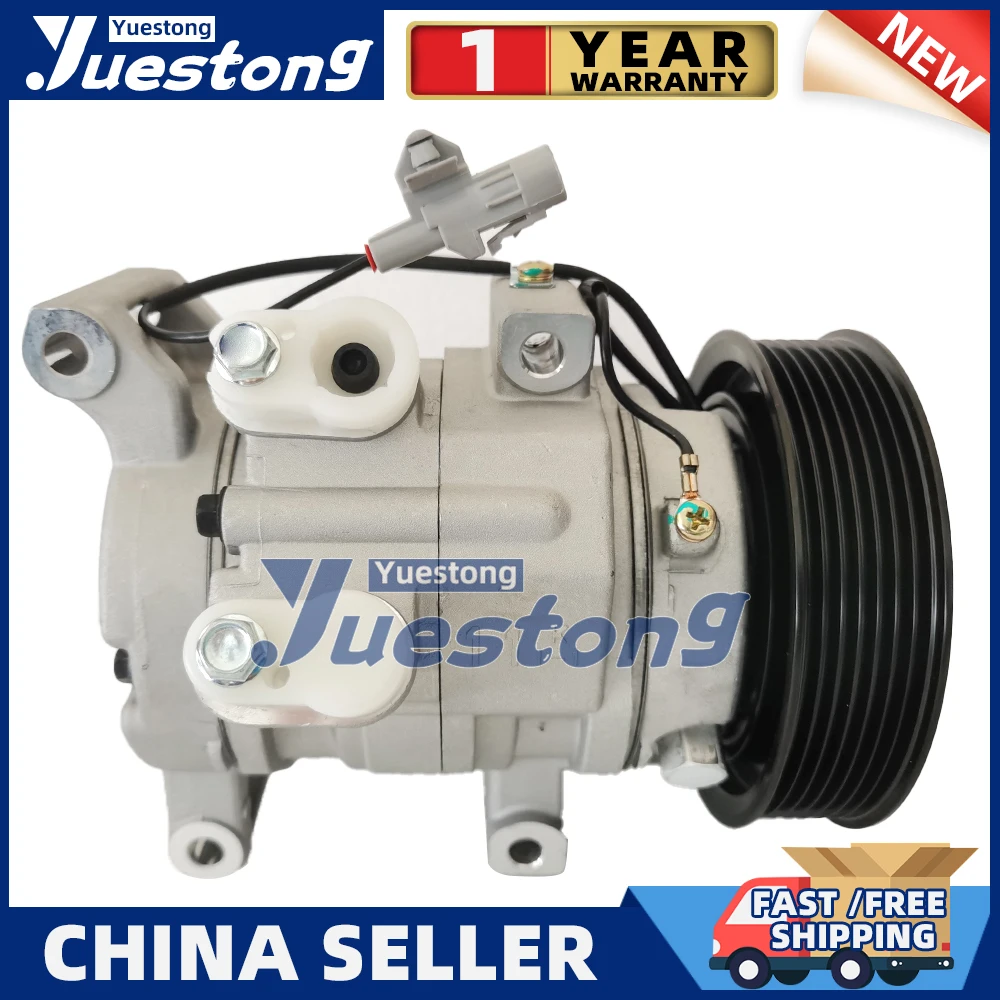 4472608020 A/C Compressor w Clutch For Toyota Hilux 2004 2005 2006 -2015 3.0L 447280-2470 88310-0K110 88310-0K112  447280-2310