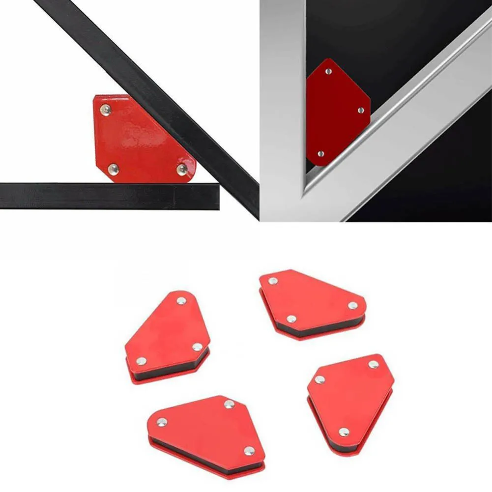 1PC Mini localizzatore di saldatura a triangolo senza interruttore accessori per saldatura strumento ad angolo fisso agnetico