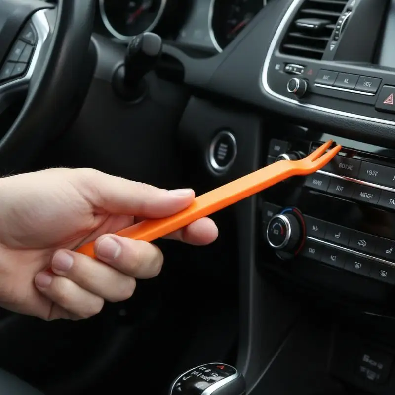 Vehicle Interior Disassembly 4pcs Kit Door Clip Tools for DVD and Stereo Installation