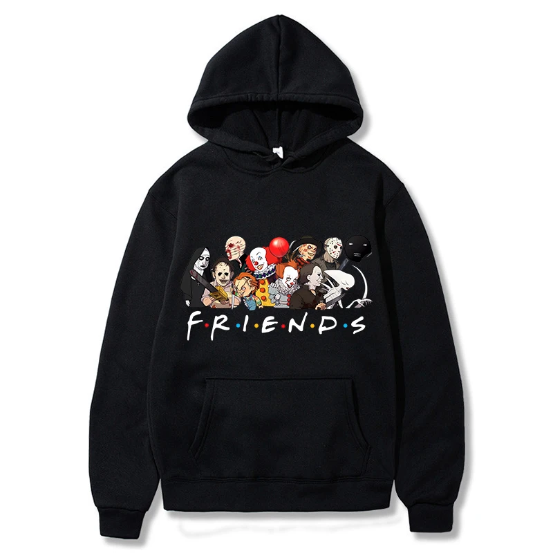 

Friends Fashion Printed Men's and Women's Trendy Hoodies Long Sleeve Fashion Hoodies Harajuku Casual Street Cool Clothing