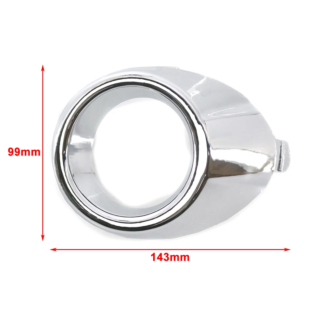 Chrome Car Fog Light Lamp Frame Surround Cover Trim For Ford Fiesta 2008 2009 2010 2011 2012