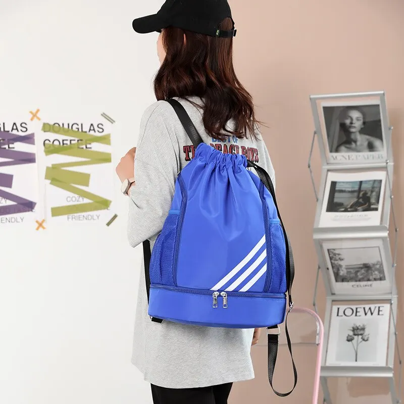 Sport Basketball Backpack Travel Outdoor Waterproof Swimming Fitness Travel Sports Bag Basketball Pouch Hiking Climbing Backpack image 6