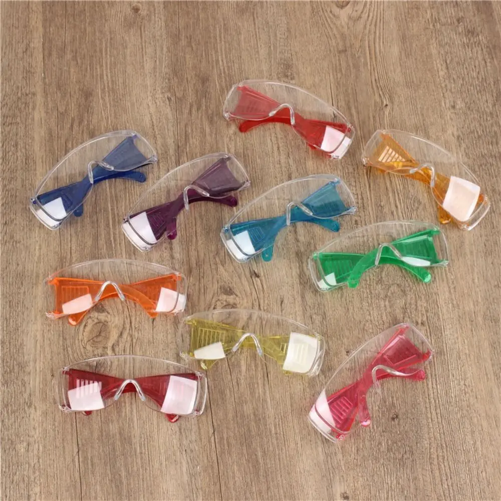 

Trendy Transparent Safety Goggles Anti Wind Dust Anti-Splash Protective Glasses Cycling Glasses Eye Protective