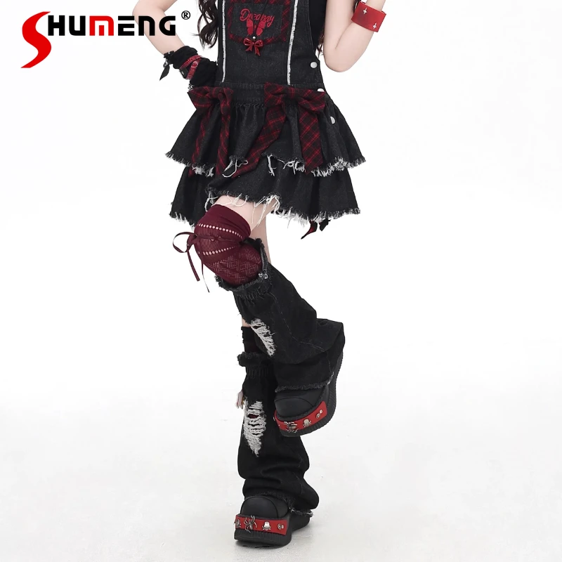 

Джинсовая юбка в стиле Y2K для девушек: новая коллекция весна-лето, уличный панк-стиль JK, короткие женские юбки