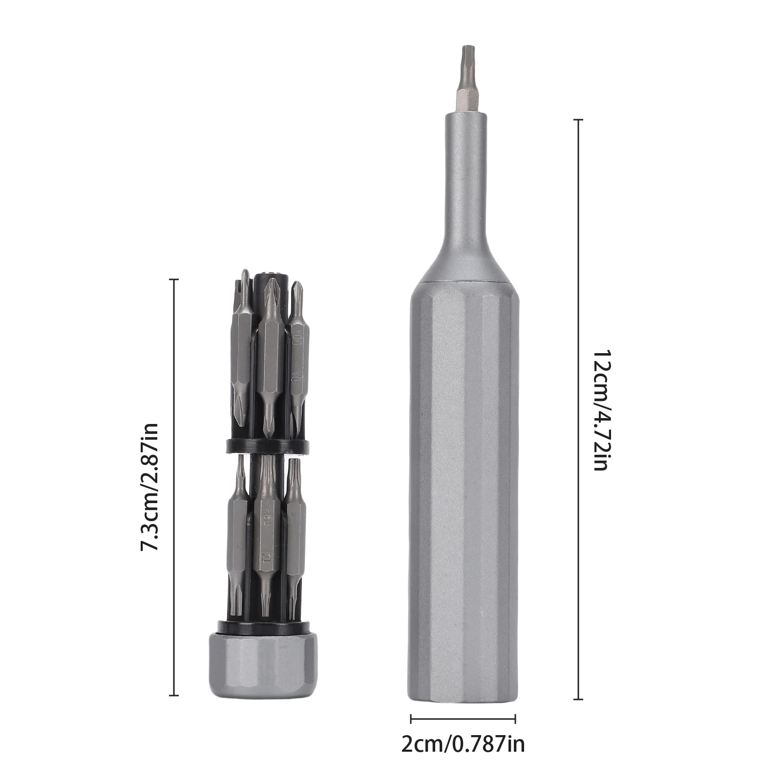 27 في 1 مجموعة مفك براغي متعددة بت مجموعة أدوات إصلاح مغناطيسية دقيقة مع لقم صلابة 60HRC لمشاريع ساعة الهاتف المحمول #4
