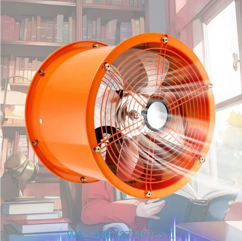 14 Inches Explosion Proof Industrial Axial Flow Exhaust Fan Air Blower for Site Ventilation Air Circulation Preparation