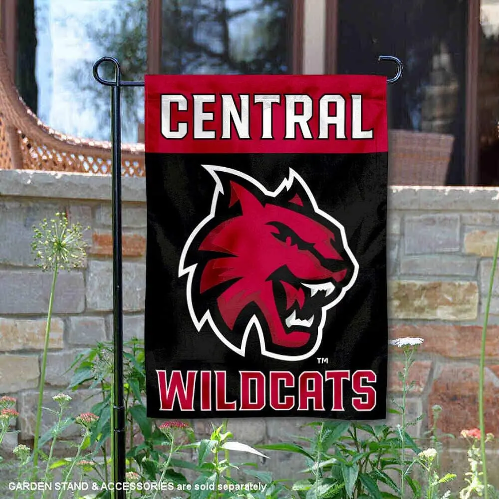 Central Washington Wildcats Garden Flag