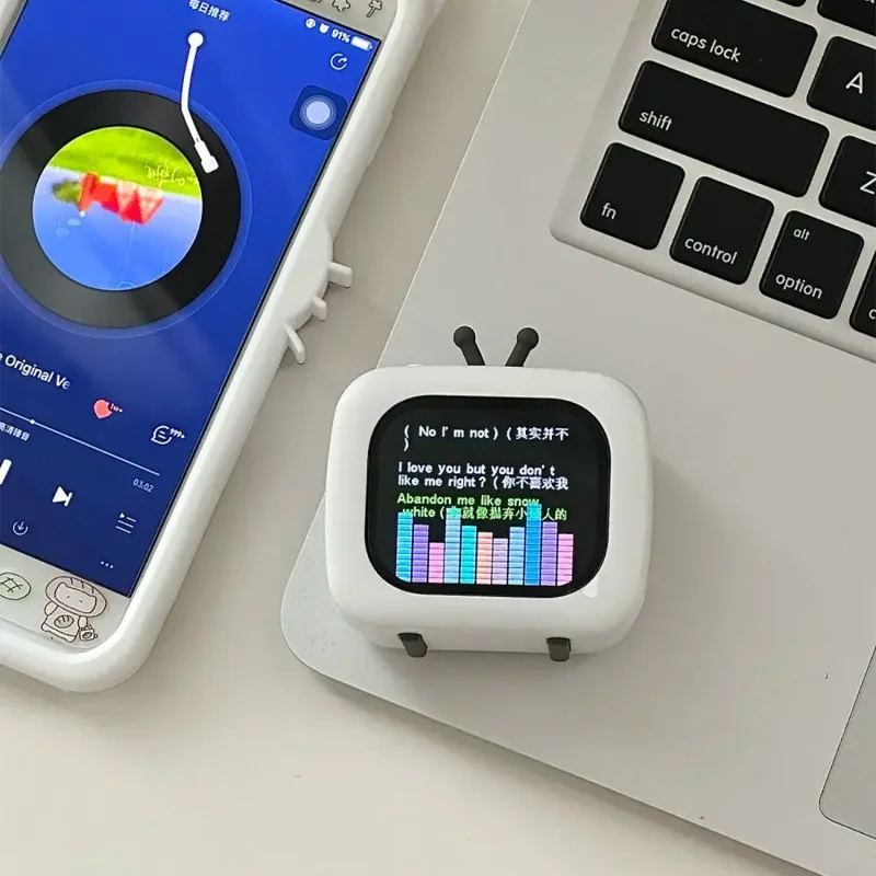 كلمات الحيوانات الأليفة الإلكترونية صوت سمّاعات بلوتوث صغيرة 5 جديدة صغيرة محمولة هدية محمولة عالية الجودة مكبر صوت محمول #2