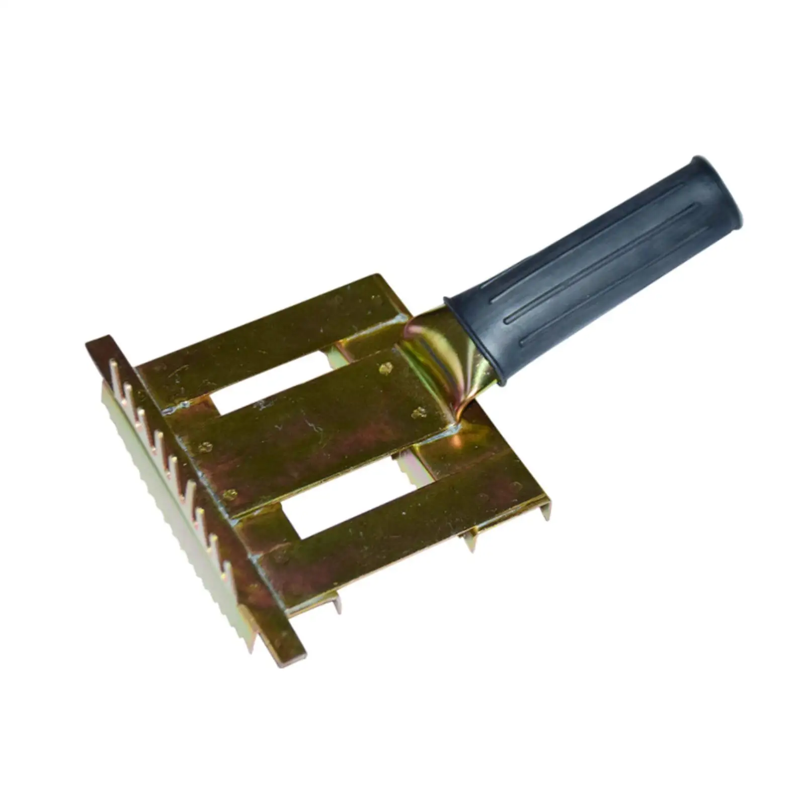 Escova de aliciamento dupla face ancinho de cabelo escova de gado pente de derramamento de gado