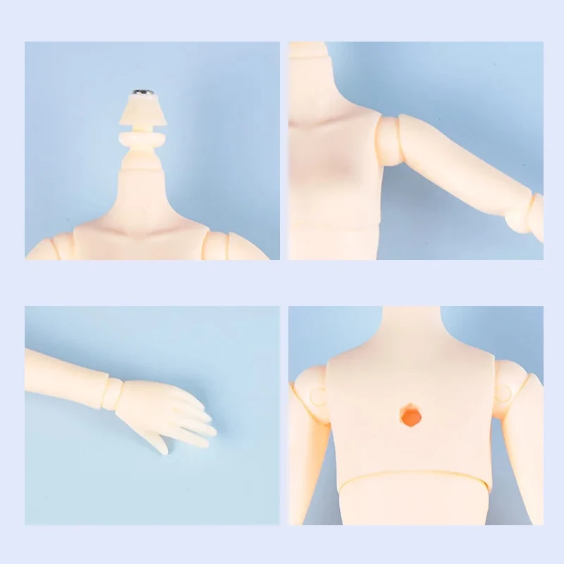 Blythe 인형 바디 OB22 이동식 공동 인형 교체 핸드 액세서리 ICY1/6 BJD 인형 머리, GSC ob24 애니메이션 장난감 소녀 YMY 인형