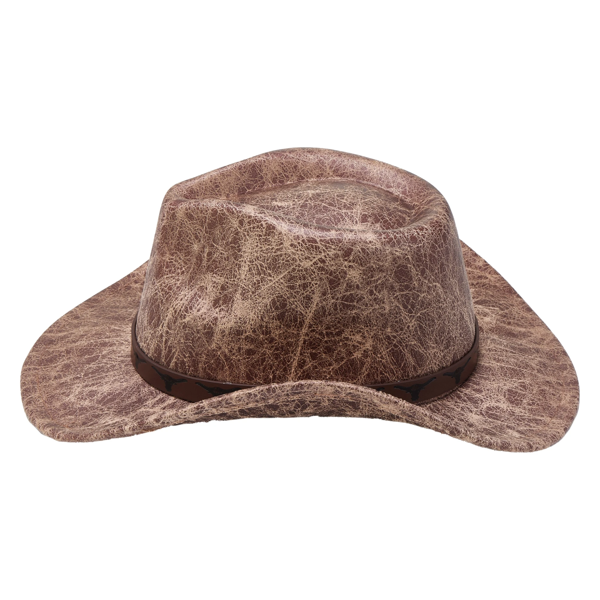 Sombrero de vaquero unisex de moda con ala ancha y detalle de cinturón decorativo: perfecto para actividades y eventos al aire libre