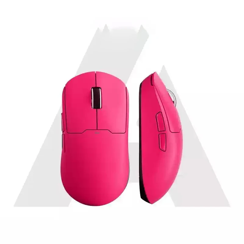 Mchose A5 Promax Gaming Mouse Berry Red Limited Edition Wireless Bluetooth Three Mode 26000dpi Paw3395 Lightweight Esports Mouse