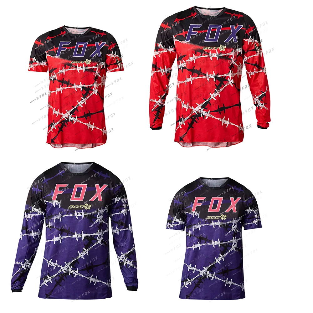 

Men's Downhill Jerseys Mountain Bike Jersey Motocross Jersey MTB T-Shirt BATFOX Cycling Clothing Maillot ciclista