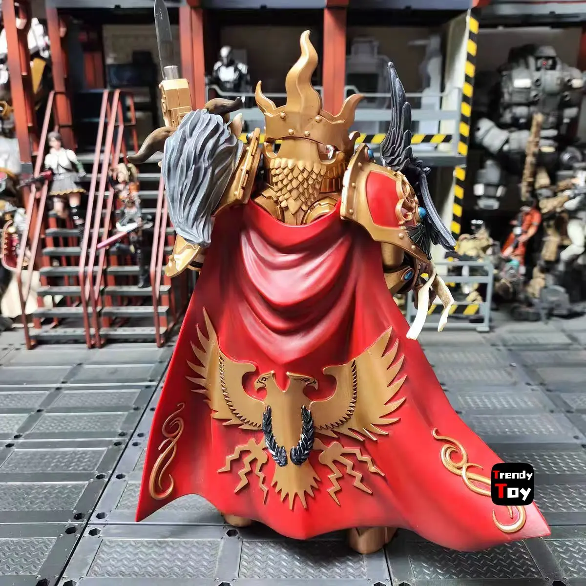

【24-Hour Shipping】JOYTOY Warhammer 40K Legio Custodes Constantin Valdor Captain-General of The Legio Custodes 1/18 Action Figure