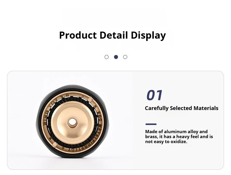 Scepter Fidget Spinner Paragraph Ring Mecha Transform Multi-functional EDC Metal Stress Relief Sensory Toy Easing Anti Anxiety