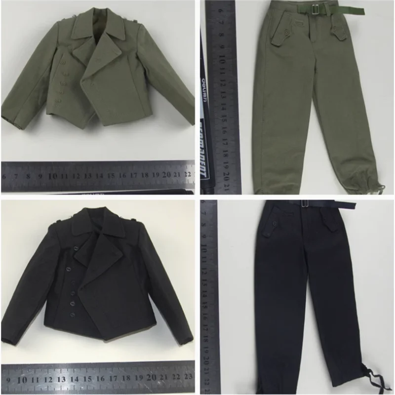 

BROWN ART 1/6 Male Soldier Armored Clothing Top Pants Model Accessories For 12'' Action Figure Body In Stock