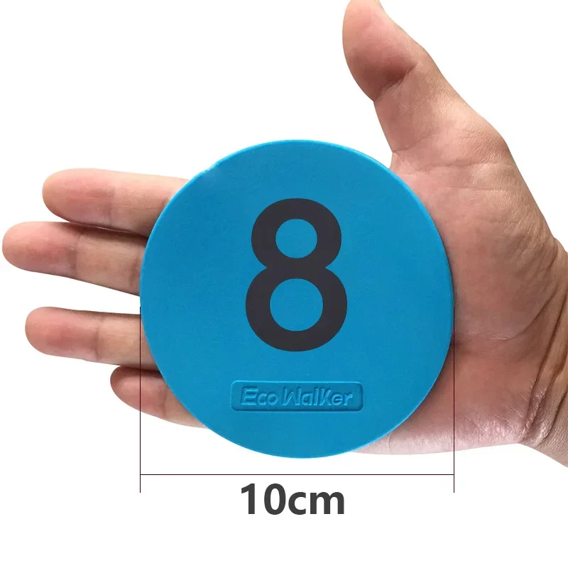 Kids Sensory Toys 10cm Thicken Non Slip Pad Outdoor Games Kindergarten Soccer Basketball Training Equipment Math Early Learning