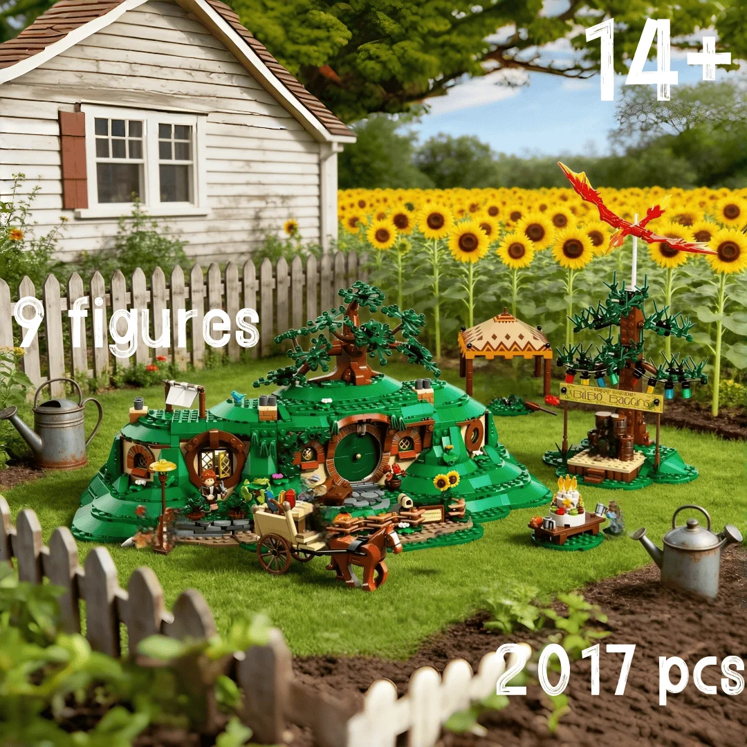 

Новый конструктор 10354 «Кольца»: Модульный замок Шир, 2017 деталей, DIY, креативная сборка, игрушки, подарок для детей