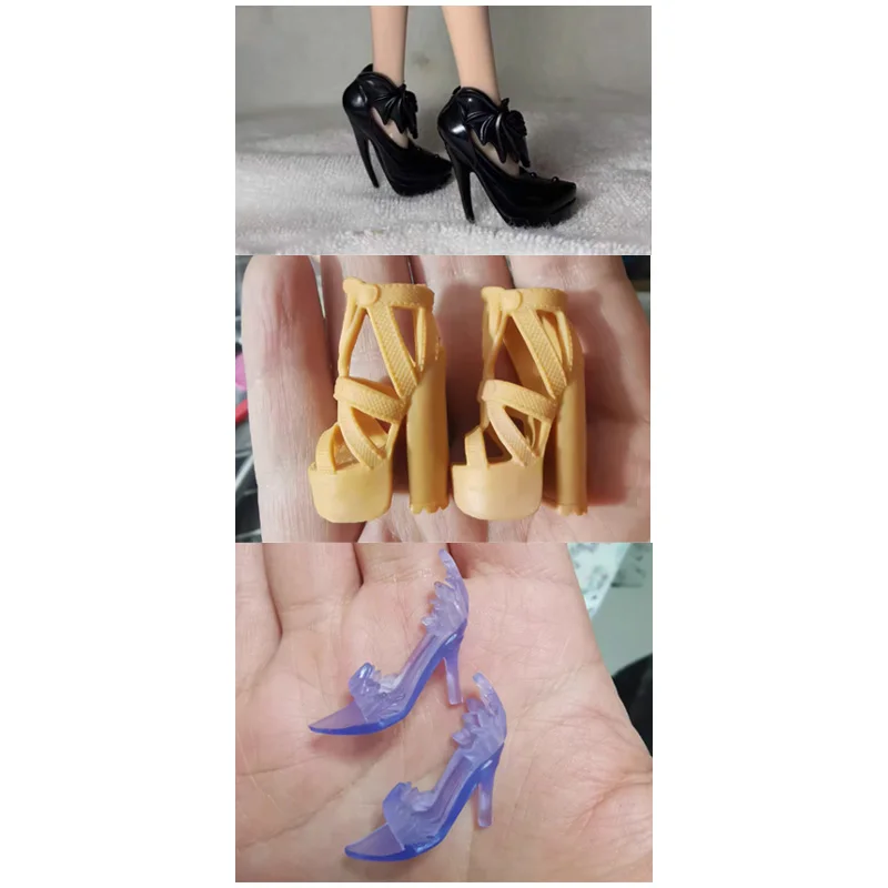 LX1154 Meerdere stijlen Accessoires voor keuze, slijtage op je 1/6 poppenschoenen Speelgoedcadeau voor je Monster H poppenaccessoires