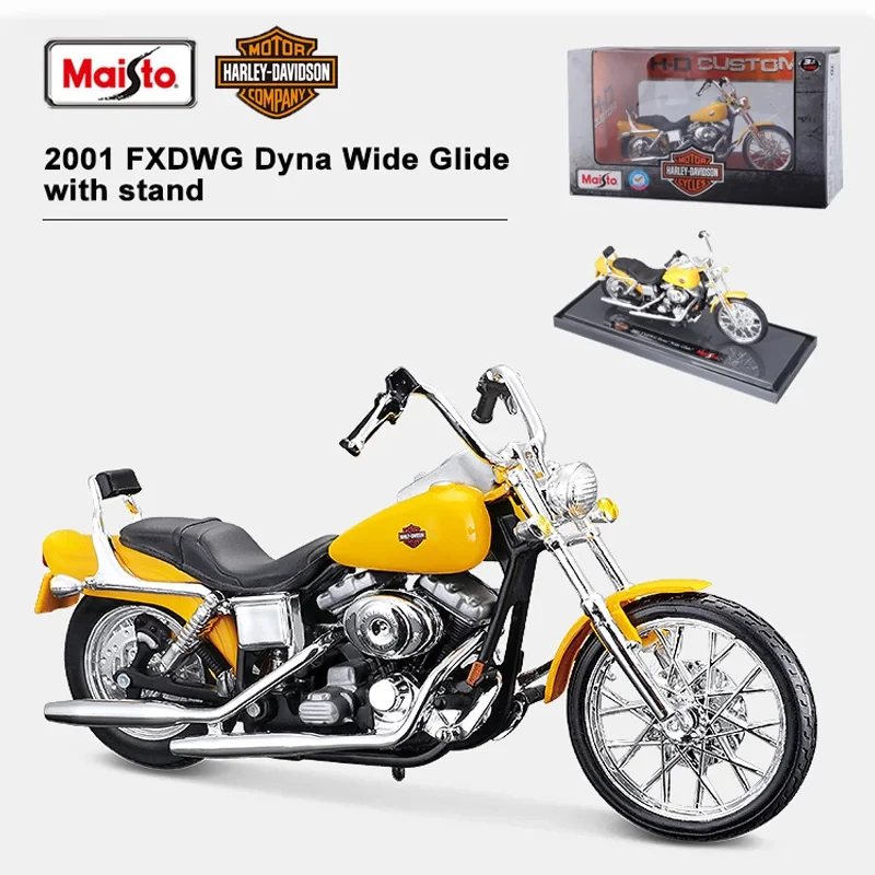 Maisto 1:18 Harley Davidson Motorcycle Diecast Model CVO Road Glide Road King Special Alloy Luxury Vehicle Decor Model Gift Toy