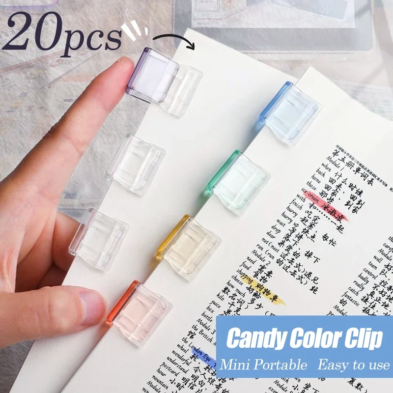 

Staples Paperclip Mini Color Paper Clip Candy Transparent Metal Documents Bookmarks File Index Page Holder Clamp Office School