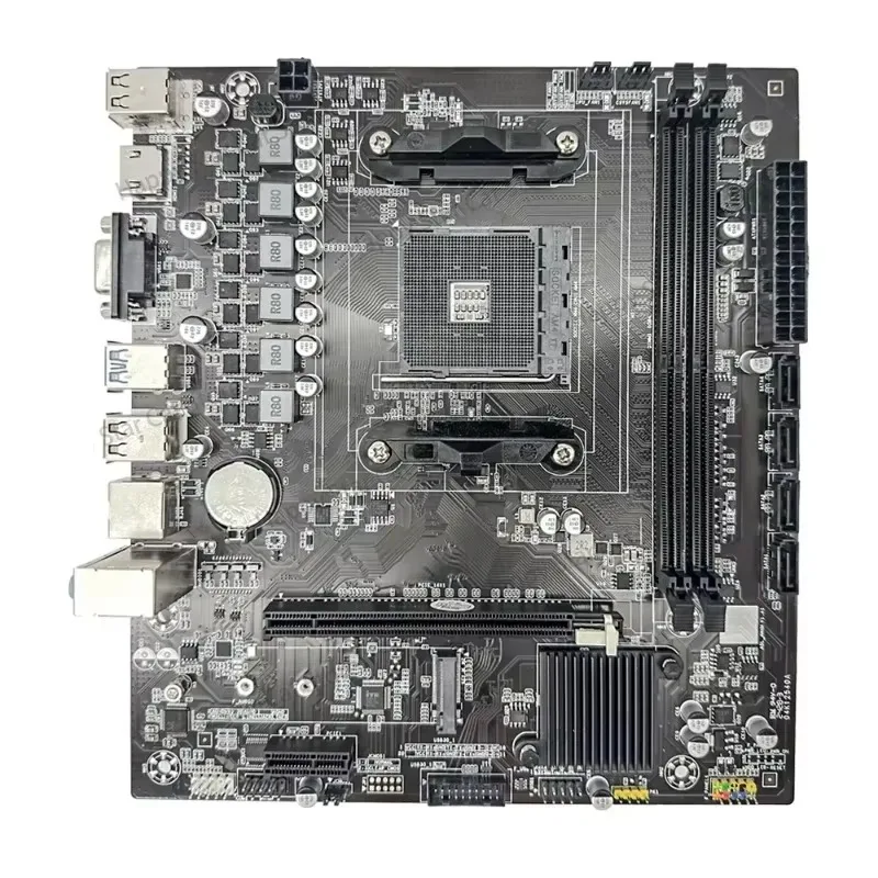 Motherboard Classic AMD B450M Dual-channel DDR4 Memory AM4 Mainboard M.2 NVME (Supports Ryzen 5500 5600 5600G CPU) Full New