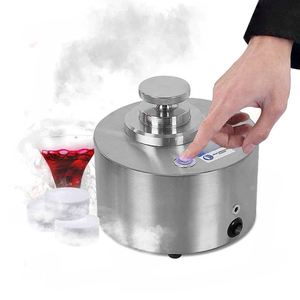 

Making for Dry Ice Drink Cocktail Coffee Ice Cream Beer Whisky Cocktail