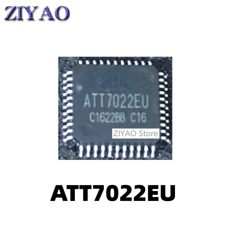 5PCS  ATT7022EU ATT7022 QFP44 Electric Energy Measurement Chip