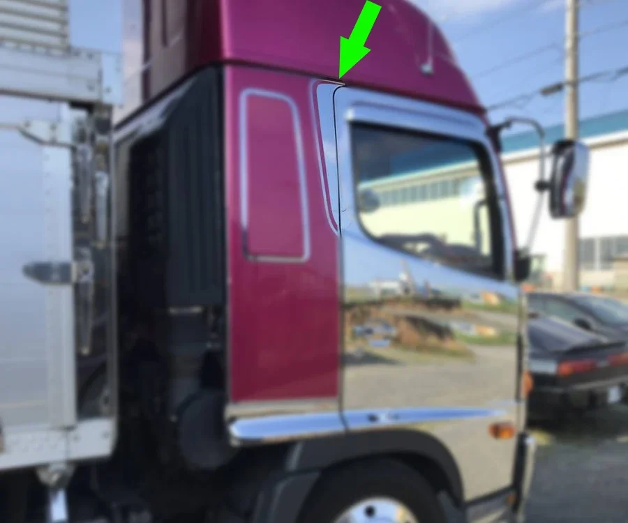 1PCS，HINO500/700 Hino Window Decoration