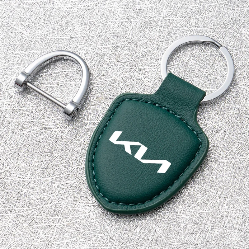 New Car Key Ring Shield Modeling Keychain Buckle For Kia Sportage Picanto Rio Ceed Optima 3 5 K3 K5 Sorento Lanyard Accessories