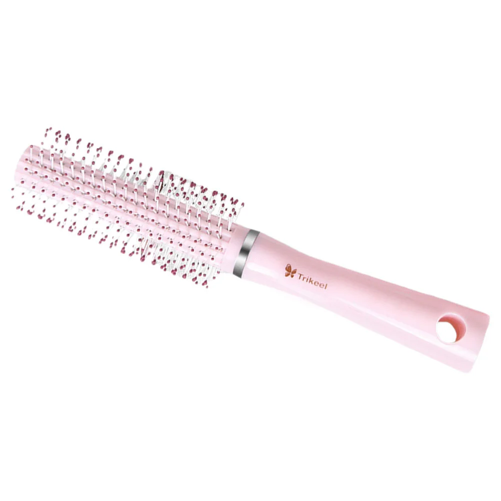 Roller Portable Hair Brush Comb for Women Round Styling Blow Drying Hairbrush Bangs