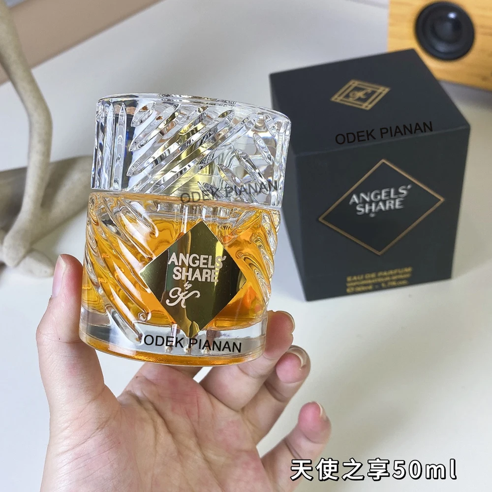 

50ml Brand Angels Share Lasting Perfume Natural Floral Fruity Ice Rose Flame Wormwood Apple Brandy EDT for Men's Women