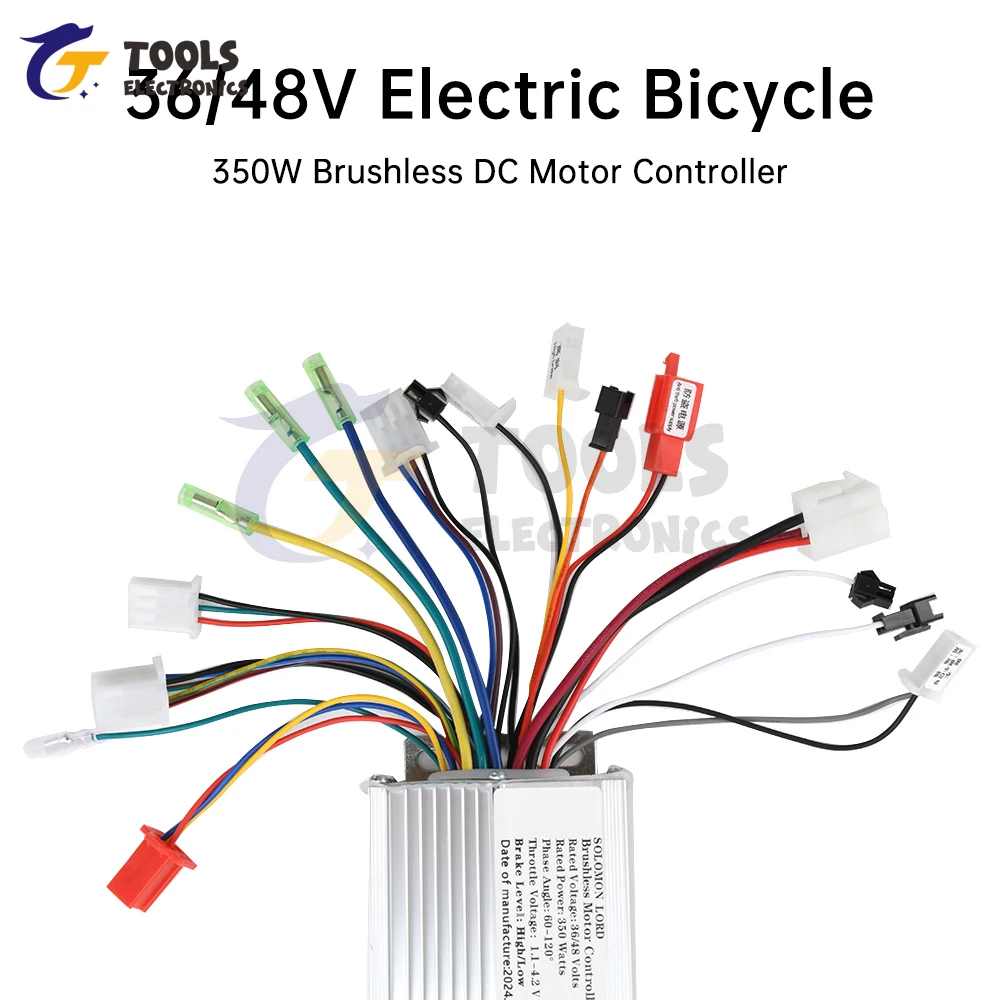 36/48V Electric Bicycle 350W Brushless DC Motor Controller DC Motor  Regulator Speed Controllerfor Electric Bicycle Scooter - AliExpress 44