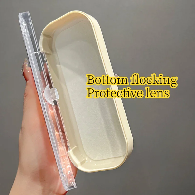 Cute Sanrio Hello Kitty Glasses Storage Box Anime Kawaii Anime Pochacco Cartoon Girls Sweet Sunglasses Protective Case Gifts image 6