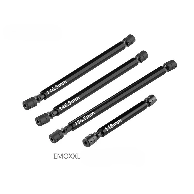 Special Edition For CROSSRC EMO XX XXL 1/6 RC Crawler Metal Front Bumper Roll Cage Guard  Full Driveshaft Set Upgrade Parts