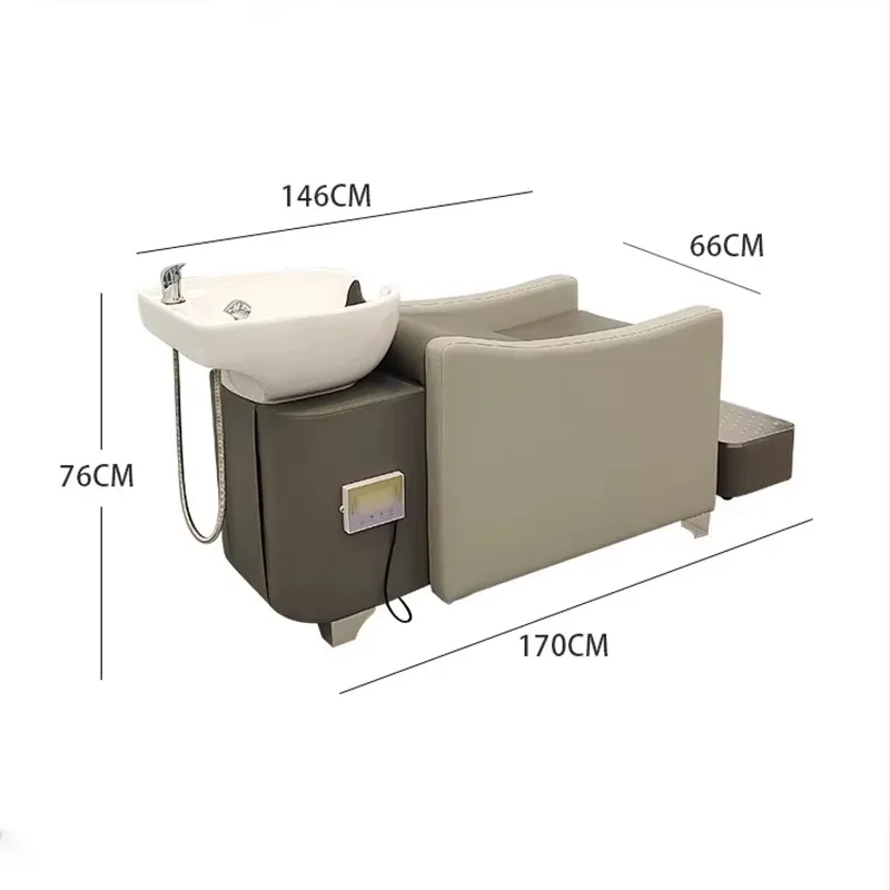 Salon Luksusowe Spa Głowy Nowoczesne Tajskie Modne Profesjonalne Szampony Sprzęt Łóżkowy Spersonalizowane Meble Komercyjne Silla Barbero