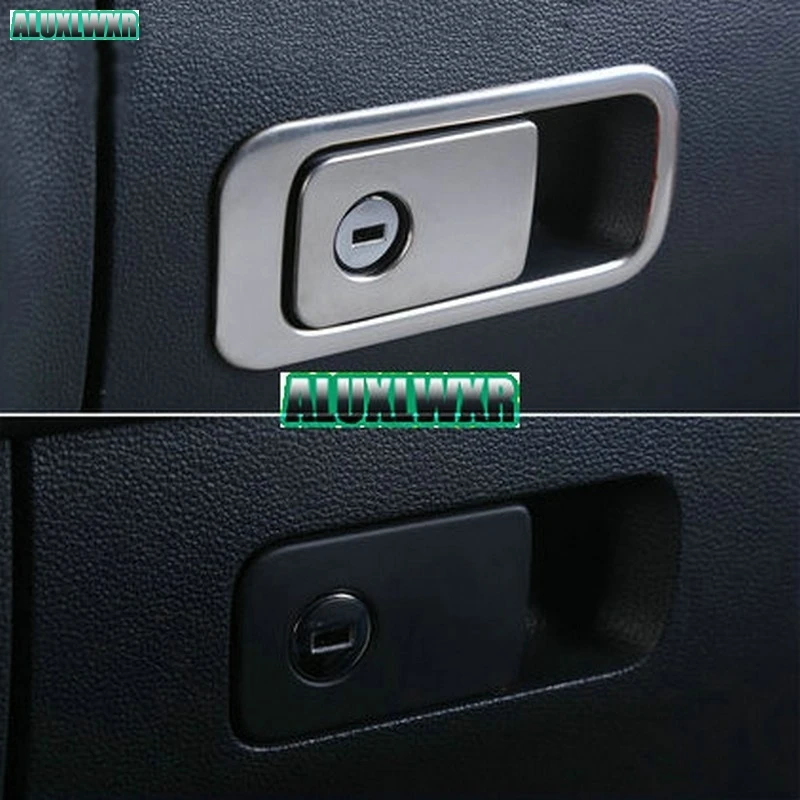 Glove Box Handle Cover Trim Car Interior Decoration Mouldings 2017 2018 2019 2020 2021 for Volkswagen VW Tiguan 2 MK2