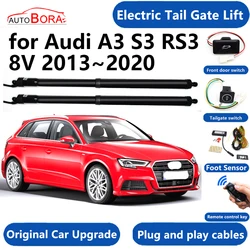 AutoBora Car Electric Tail Gate Lift System Power Liftgate Kit Auto Automatic Tailgate Opener for Audi A3 S3 RS3 8V 2013~2020