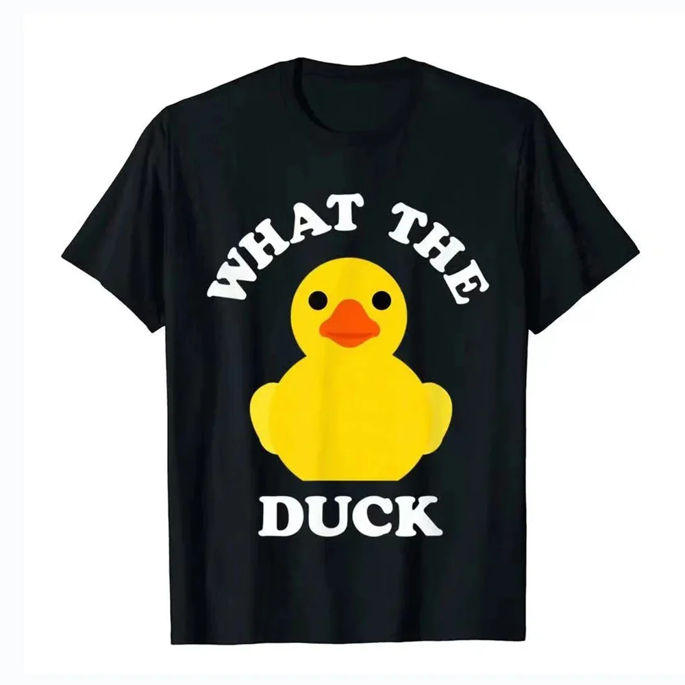 

Cute Rubber Duck Lover Bird Quack Duckies Funny Ducky 100% Cotton Plus Size T-Shirt T Fashion Men Tops Shirts Casual