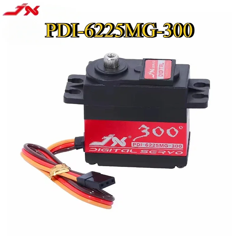 

Сервопривод JX PDI-6225MG-300 25 кг, 300 градусов, металлическая шестерня, цифровой микро высокий крутящий момент для радиоуправляемого гоночного автомобиля, робот-манипулятор, вертолет, радиоуправляемые детали