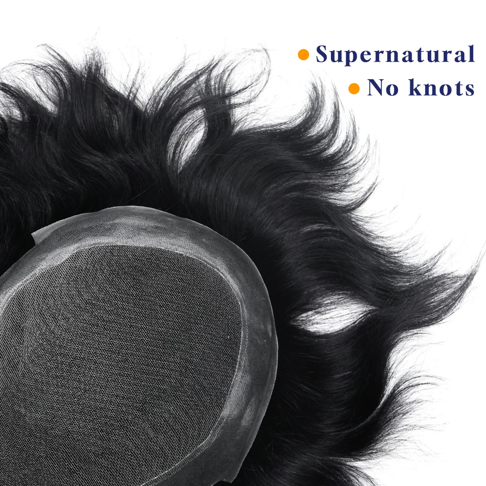 호주 남성용 부분 가발 모발 보형물 남성용 헤어 교체 시스템 남성용 가발 레이스 및 PU 통기성 부분 가발