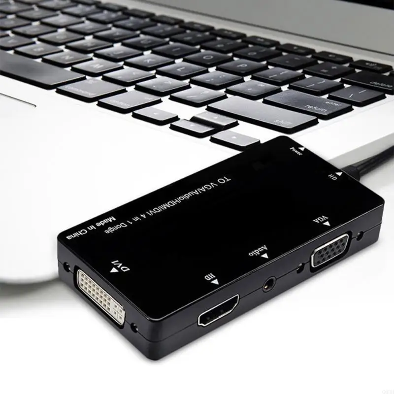 

G6DD 1080P HDMIcompatible To DVI VGA HDMIcompatible Sound Video Converters Adapter For Multiple Monitors