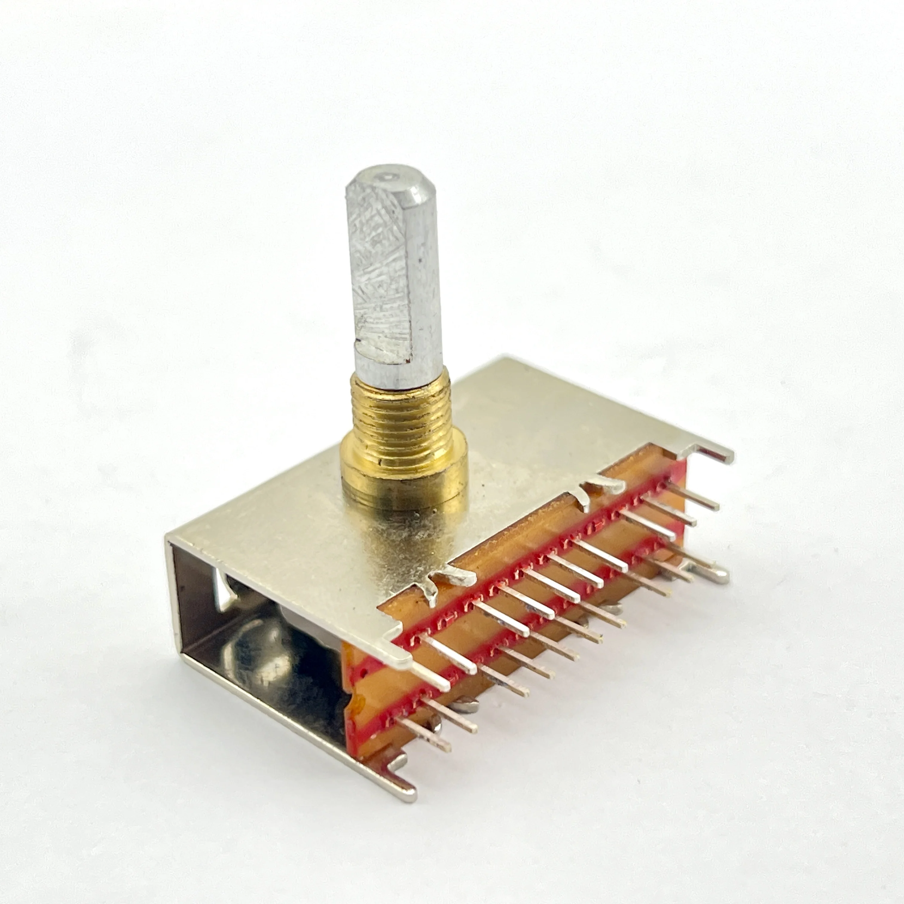 2pcs Taiwan ALPHA 2-position 4-way rotary switch amplifier potentiometer knob length 20mm